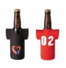 cloth pattern cute novelty decorative red neoprene wine bottle covers