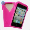clothes shape silicone case for iPhone