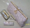 clutch evening bag( net crystal purse,crystal clutch bag, crystal clutch purse,crystal evening bag, crystal evening purse)