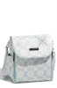 coated canvas  diaper bag