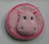 coin purse,coin bag,coin case,plush hippo coin bag,plush wallet