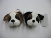 coin purse,dog coin bag,coin case,plush dog coin bag