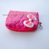 coin wallet with bow