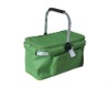 collapsible insulated picnic cooler basket