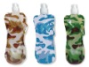 collapsible water bottle with camouflage color 450ML