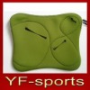color selectable laptop sleeve with 3 exterior pockets