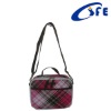 colored fabric shoulder lunch bags for lady