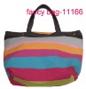 colorful canvas tote bag