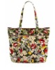 colorful flower canvas lady's bag