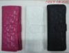 colorful foldable leather wallet