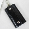 colorful genuine leather high quality key holder