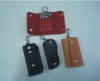 colorful leather key holder for car