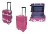 colorful luggage case