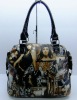 colorful pattern lady handbag nice style handbag