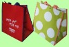 colorful printed non woven bag with lamination
