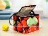 colorful printing lunch cooler bag