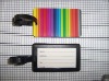 colorful pvc luggage tag for promotion gift