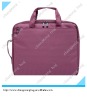 colorful side and top zipper laptop bag for ladies