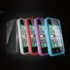 colorful silicone case for iphone 4G