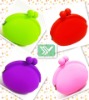 colorful silicone coin wallet of any color