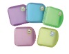 colorful square CD plastic wallet  (D-51040-1)