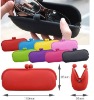 colorful students' silicone eyeglasses pouch