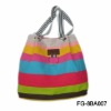 colourful Beach Bag With Cool Cup, Fashion summer combination, women bagFG-8BA007