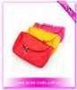 colourful plaid cosmtic bag