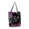 colourful printed canvas bag