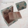 comestic box with flower printing