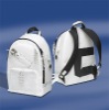 cool white canvas backpack