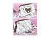 cosmetic bag PU 210D lining simple and beautiful design OEM ODM  cheaper price with high quality best quotation