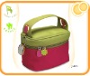 cosmetic bag for ladies with two tone made of 600D