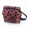 cosmetic bag with polka dots