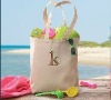 cotton beach bag