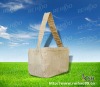 cotton canvas bamboo fiber bag for pocker-handkerchief