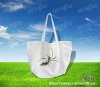 cotton canvas bamboo fiber shopping shoulder bag carry bag