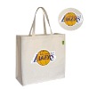 cotton canvas tote shopping bag