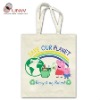 cotton canvas tote shopping bag