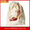 cotton drawstring shoe bag