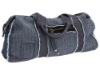 cotton duffel travel bag