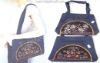 cotton embroided shoulder bags