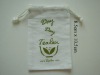 cotton gift pouch