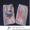 cotton material embroidery logo mobile pouch