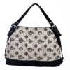 cotton shoulder bag