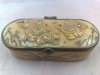 cow bone cosmetic box with handicraft carvings