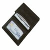 cow-hide leather business card holder LEA-022