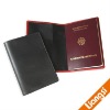 cow leather passport cover