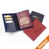 cow leather passport holder