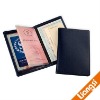 cow leather passport wallet